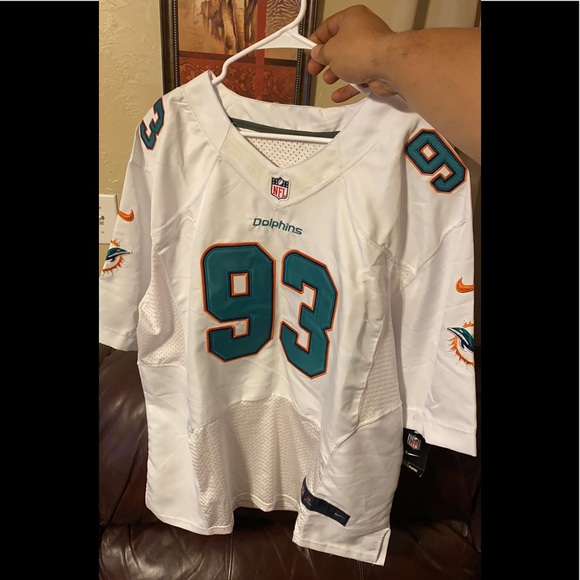 🤭🙌🏽NFL Home Miami dolphins Sue jersey✨🌟🔥🔥🏈 - Picture 2 of 3